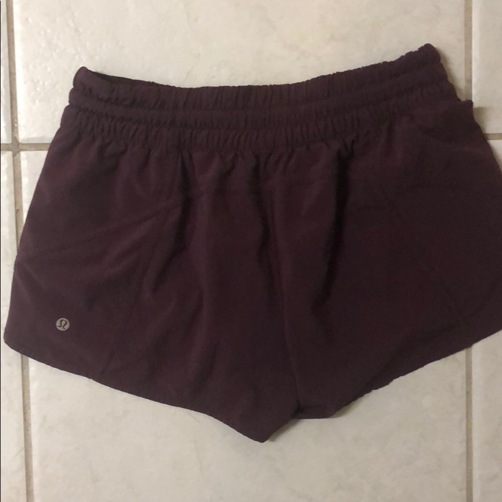 Lululemon tracker shorts 4in